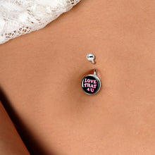 Load image into Gallery viewer, Love That 4 You Belly Ring by Onyx O