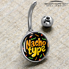 Load image into Gallery viewer, Nacho Type Belly Ring by Onyx O