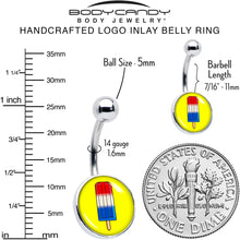 Load image into Gallery viewer, Popsicle Treat Belly Ring by Onyx O