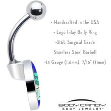 Load image into Gallery viewer, Pufferfish Belly Ring by Onyx O