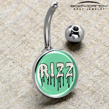 Load image into Gallery viewer, RIZZ Belly Ring by Onyx O