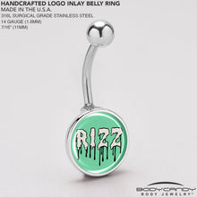 Load image into Gallery viewer, RIZZ Belly Ring by Onyx O