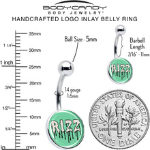 Load image into Gallery viewer, RIZZ Belly Ring by Onyx O
