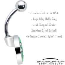 Load image into Gallery viewer, RIZZ Belly Ring by Onyx O