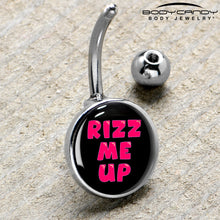 Load image into Gallery viewer, RIZZ ME UP Belly Ring by Onyx O