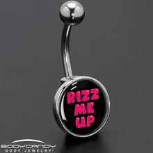 Load image into Gallery viewer, RIZZ ME UP Belly Ring by Onyx O