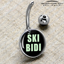 Load image into Gallery viewer, SKIBIDI Belly Ring by Onyx O