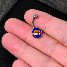 Load image into Gallery viewer, Sushi Belly Ring by Onyx O