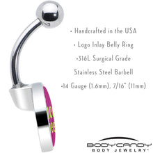 Load image into Gallery viewer, Taco Queen Belly Ring by Onyx O