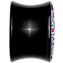 Load image into Gallery viewer, Attitude Teddy Bear Black Acrylic Saddle Plug Set by Onyx O