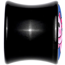Load image into Gallery viewer, Adorable Axolotl Black Acrylic Saddle Plug Set by Onyx O