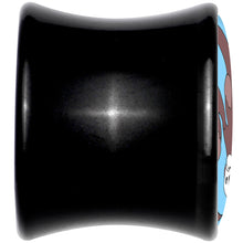 Load image into Gallery viewer, Oh My Otters Animal Black Acrylic Saddle Plug Set by Onyx O