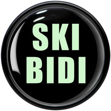 Load image into Gallery viewer, 0G SKIBIDI Black Acrylic Saddle Plug Set by Onyx O