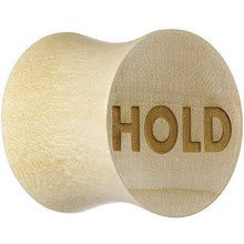 Load image into Gallery viewer, Hold Saddle Plug in Organic Crocodile Wood