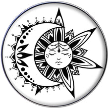 Load image into Gallery viewer, Sun and Moon Tragus Cartilage Earring