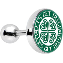 Load image into Gallery viewer, Lets Get Irish Celtic Shamrock Tragus Cartilage Earring