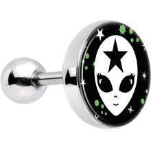 Load image into Gallery viewer, Starry Cute Alien Tragus Cartilage Earring