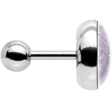 Load image into Gallery viewer, 16G 1/4 Boho Fuchsia Kitty Cat Tragus Cartilage Earring