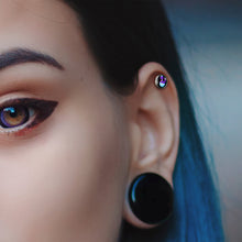 Load image into Gallery viewer, 16G 1/4 Baby Dinosaur Cartilage Tragus Earring by Onyx O