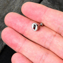 Load image into Gallery viewer, 16G 1/4 Battery Empty Cartilage Tragus Earring by Onyx O