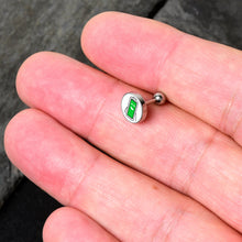Load image into Gallery viewer, 16G 1/4 Battery Full Cartilage Tragus Earring by Onyx O