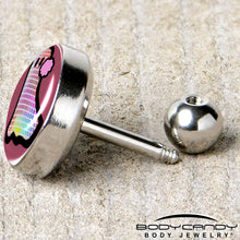 Load image into Gallery viewer, 16G 1/4 Disco Spirit Ghost Tragus Cartilage Earring by Onyx O