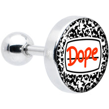 Load image into Gallery viewer, 16G 1/4 Dope Composition Notebook Tragus Cartilage Earring by Onyx O