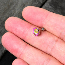 Load image into Gallery viewer, 16G 1/4 Daffodil Duck Cartilage Tragus Earring by Onyx O
