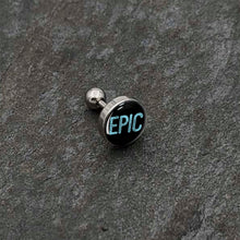 Load image into Gallery viewer, 16G 1/4 Epic Blue Cartilage Tragus Earring