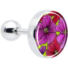 Load image into Gallery viewer, 16G 1/4 Blossom Creation Tropical Floral Flowers Cartilage Earring by Onyx O
