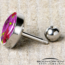 Load image into Gallery viewer, 16G 1/4 Blossom Creation Tropical Floral Flowers Cartilage Earring by Onyx O