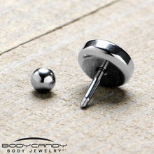Load image into Gallery viewer, 16G 1/4 Glow in the Dark Mystic Mushroom Tragus Cartilage Earring by Onyx O