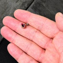 Load image into Gallery viewer, 16G 1/4 Red Sunset Palm Tree Cartilage Tragus Earring by Onyx O