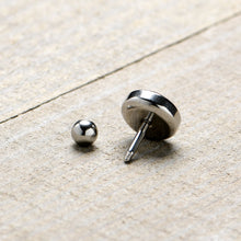 Load image into Gallery viewer, 16G 1/4 Holiday Peppermint Candy Tragus Cartilage Earring