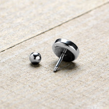 Load image into Gallery viewer, 16G 1/4 Retro Pixel Skull Cartilage Tragus Earring by Onyx O