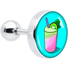 Load image into Gallery viewer, 16G 1/4 Summer Drink Cartilage Tragus Earring by Onyx O