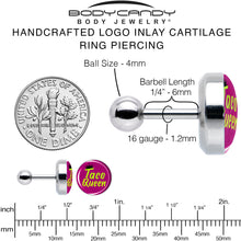 Load image into Gallery viewer, Taco Queen Tragus Cartilage Earring by Onyx O