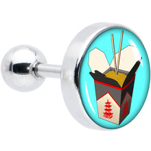 Load image into Gallery viewer, 16G 1/4 Chinese Take Out Cartilage Tragus Earring by Onyx O