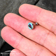Load image into Gallery viewer, 16G 1/4 Holiday Christmas Hearse Tragus Cartilage Earring by Onyx O