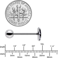 Load image into Gallery viewer, Cute Kitty Cat Yin Yang Barbell Tongue Ring by Onyx O