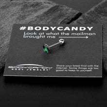 Load image into Gallery viewer, Alien UFO Dinosaur Abduction Barbell Tongue Ring by Onyx O