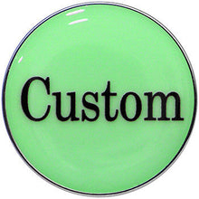 Load image into Gallery viewer, Custom Glow in the Dark Logo Stainless Steel Barbell Tongue Ring