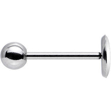 Load image into Gallery viewer, Custom Glow in the Dark Logo Stainless Steel Barbell Tongue Ring
