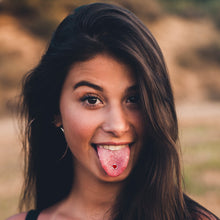 Load image into Gallery viewer, Kiss Me Candy Heart Barbell Tongue Ring by Onyx O