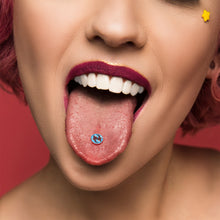 Load image into Gallery viewer, Oh My Otters Animal Barbell Tongue Ring by Onyx O