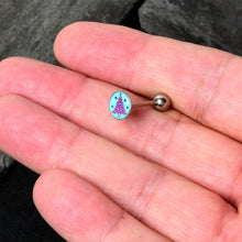 Load image into Gallery viewer, Pastel Christmas Tree Barbell Tongue Ring by Onyx O