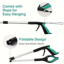Load image into Gallery viewer, Heavy-Duty Steel Folding Trash Picker β 32" with Magnet & Anti-Slip Handle