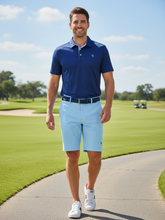 Load image into Gallery viewer, Coastline polo navy