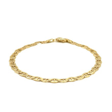Load image into Gallery viewer, 4.5mm 14k Yellow Gold Mariner Link Bracelet