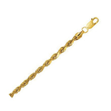 Load image into Gallery viewer, 10k Yellow Gold Lite Rope Bracelet (5.00 mm)